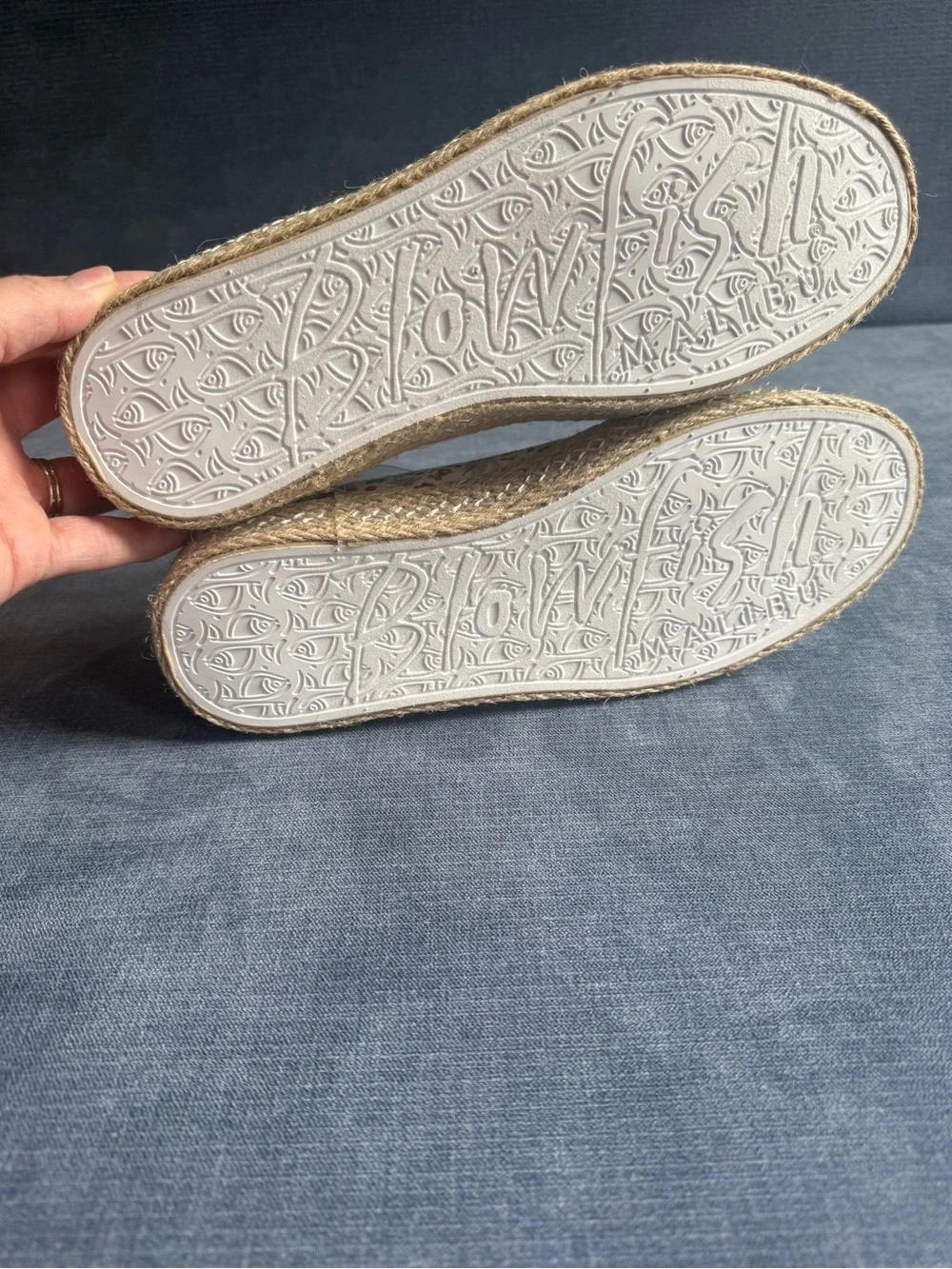 Blowfish Malibu Benita Floral Espadrille Flats Women’s SZ 7M New Cottagecore